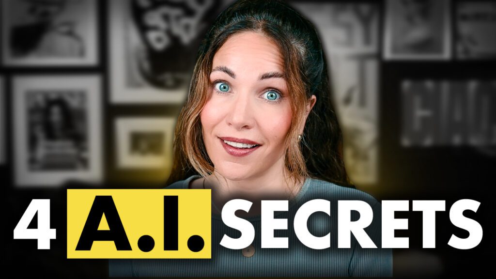 4 ai copywriting tips title slide