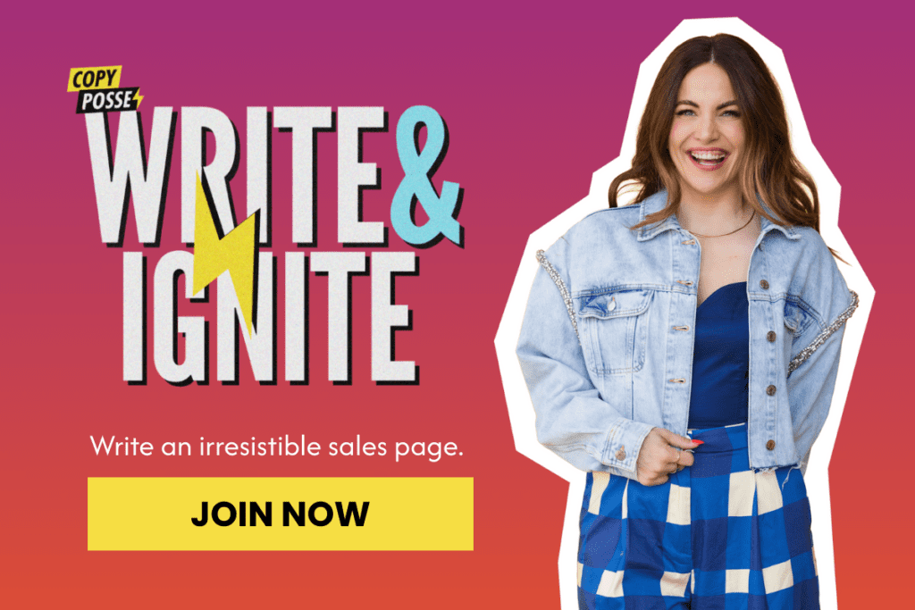 write & ignite program graphic