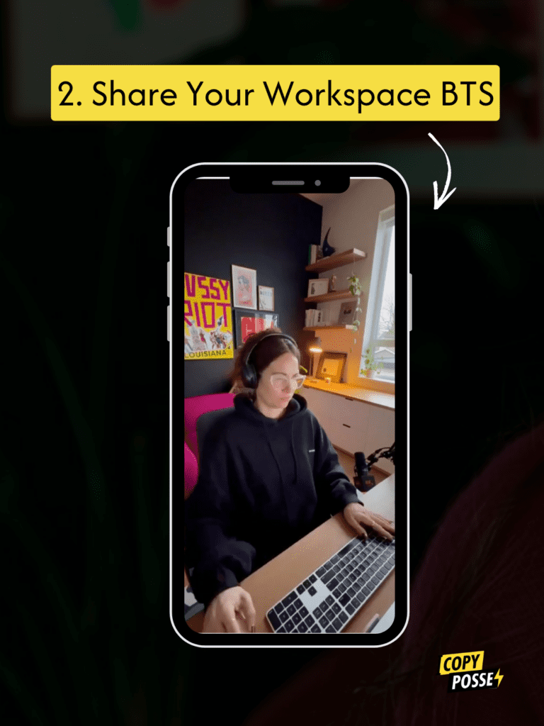 how to make reel viral on instagram idea with woman at computer