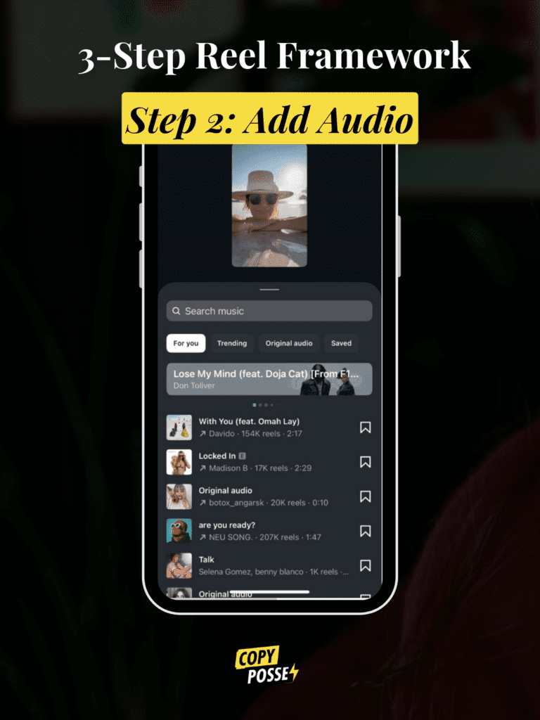 instagram reels idea step 2 graphic